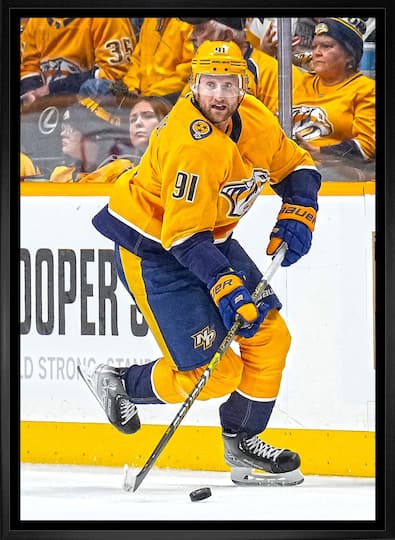 Steven Stamkos 20" x 29" Framed Canvas Nashville Predators 22.5" x 31.5"